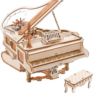 ROKR Rompecabezas de madera 3D para adultos, 223 piezas, a escala 1:20