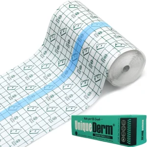 Rollos de vendajes impermeables para el cuidado posterior de tatuajes, 6 pulgadas x 2,2 yardas