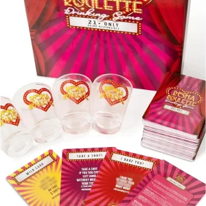 Ruleta Resha - Un juego de cartas para beber para fiestas y más