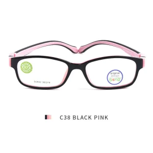 SECG-Montura De gafas ópticas ultraligeras para niños