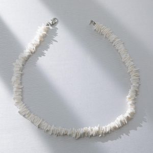 Shein 1 pieza Collar con cuenta de moda irregular para mujeres para decoración diaria