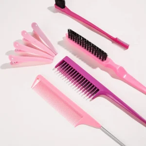 Shein 6 peines para el pelo y 4 pinzas para el pelo