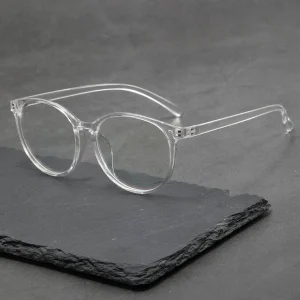 Shein Gafas con función de luz azul y espejo plano, montura transparente para mujer, 1 ud.