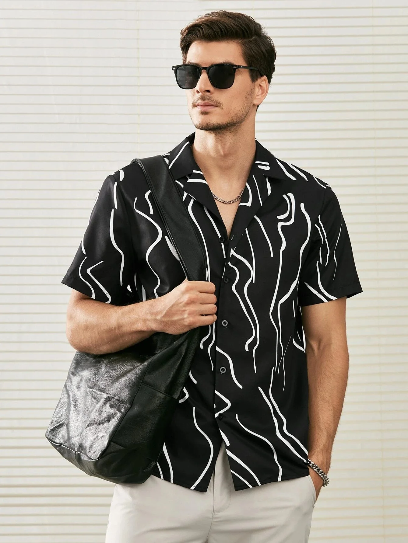 SHEIN Hombres Camisa Con Estampado - Imagen 6