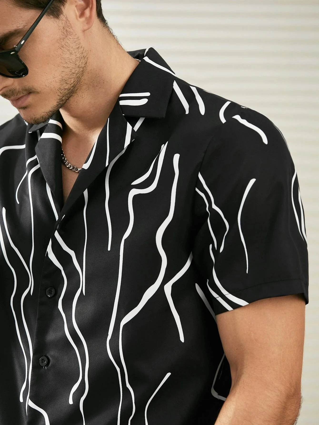 SHEIN Hombres Camisa Con Estampado - Imagen 4