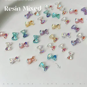 Shein Paquete mixto de 28 piezas de accesorios para decoración de uñas