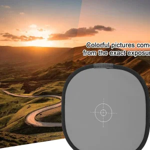 Tablero de enfoque de balance de blancos fotográfico Accesorio de fotografía