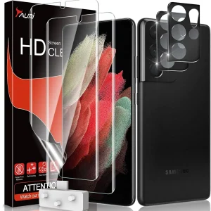 TAURI [Paquete de 2+2 diseñados para Samsung Galaxy S21 Ultra 5G