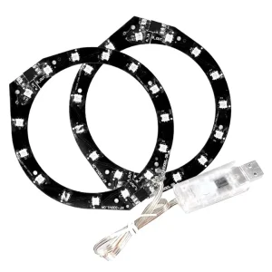 Tira de luces LED RGB de 8 colores