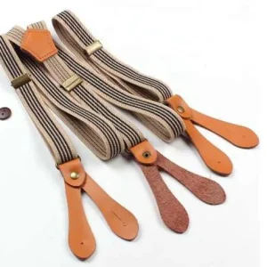 Tirantes de rayas Unisex a la moda