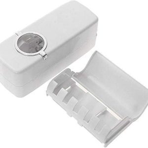 TLOBE Dispensador automático de pasta de dientes a prueba de polvo, montaje de pared