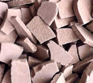 Trozos de arcilla comestible RED (grumos) naturales para comer