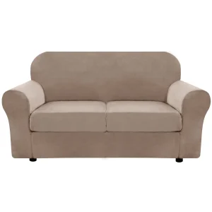 ULTICOR Funda de Terciopelo para Sofá de 3 Piezas