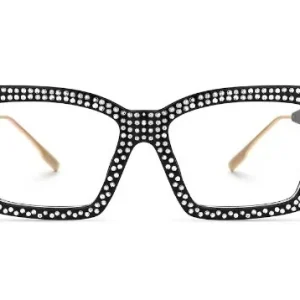 ZEELOOL gafas cuadradas negras Drayton